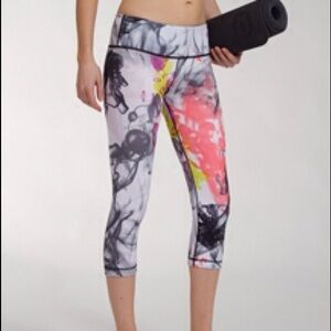 Lululemon Unicorn Tears Wunder Under Crop 2